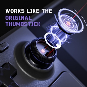 Repuestos Negros de Repuesto para Joysticks, Compatibles con el Sensor Táctil para Steam Deck LCD y OLED - Product Image 4