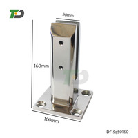 DF Spigots réglables 2205 pour balustrades et clôtures en verre de balcon, de qualité supérieure