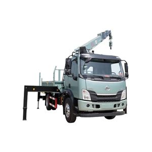 Camion grue lourd 4x2 Chenglong L3 avec flèche de 8 tonnes Changxing, levage stable et fonctionnement fiable pour le transport de marchandises - Product Image 1