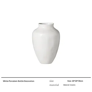 Vasi in Ceramica Irregolari Stile Nordico, Portacandele Creativi Circolari, Contenitori per Fiori per Arredamento Casa e Soggiorno - Product Image 6