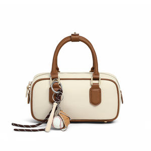 Bolso Bandolera de Piel Auténtica con Logotipo Personalizado, Impermeable y Ecológico, con Cierre de Cremallera, Bolso Pequeño para Mujer - Product Image 1