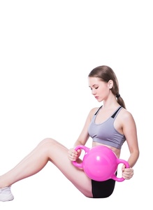 El peso de las <span class=keywords><strong>campanas</strong></span> de la caldera de la manija doble fija la campana ajustable de la caldera de la aptitud de la yoga - Product Image 1