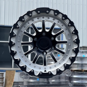 Jantes forgées en aluminium 6061-T6 personnalisées de 15 à 20 pouces, jantes sport à fond profond avec système Beadlock pour BMW Série 3, Série 5, M3, M4, <span class=keywords><strong>Tesla</strong></span> Model 3, Model Y - Product Image 4