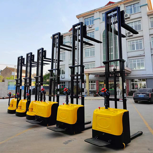 Baterai Lithium-ion pengangkat Stacker vertikal isi ulang daya <span class=keywords><strong>Forklift</strong></span> gudang Mini <span class=keywords><strong>48V</strong></span> <span class=keywords><strong>Forklift</strong></span> medan kasar - Product Image 3