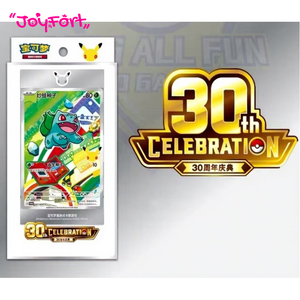 Set de Cartas Coleccionables del 30 Aniversario de TCG con Diseño de los Primeros Socios | |   Tarjeta Coleccionable de <span class=keywords><strong>Anime</strong></span> Japonés, Papel Artístico de Cuero Genuino, Colección Moderna - Product Image 1
