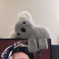 Bracelet en peluche Koala mignon en stock, jouet doux à clipser pour enfants, cadeau, souvenir de fête, certifié CE, prêt à être expédié