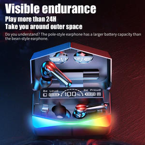 Auriculares inalámbricos M28, Bluetooth, cancelación de ruido, micrófono incorporado, ideales para música y llamadas manos libres. - Product Image 3