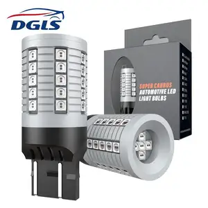 مصباح LED عالي السطوع 25 وات من DGLS مصباح CANBUS خالي من الأخطاء BA15S BAU15S 1156 P27W 3156 7440 مصباح إشارة انعطاف LED للدراجة النارية