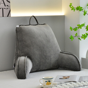 Vente en gros Oreiller de soutien lombaire Oreiller dorsal ergonomique Oreiller de lecture <span class=keywords><strong>pour</strong></span> <span class=keywords><strong>lit</strong></span> avec accoudoirs - Product Image 1