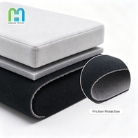 Tela de Poliéster con Espuma de Poliuretano de 3MM en el Interior, Ultrafina, para Muebles Comerciales, Forma de L
