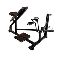 Máquina de remo inclinado con barra en T para entrenamiento de fuerza y culturismo, con tubo de acero Q235 y carga de placas, para músculos de la espalda, de Fábrica N38