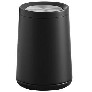 Poubelle à bascule de 10 L/2,6 gallons en acier inoxydable brossé avec couvercle basculant pour salle de bain, cuisine, salon, hôtel - Product Image 1