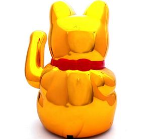Electric Big Size 18 Inches Plastic Maneki Neko 16 14 12 Inches Japan Feng Shui Huge Waving Arm Lucky Fortune <strong>Cat</strong> <strong>Figurines</strong> - Product Image 6