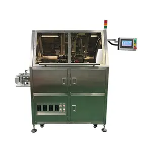 Automatische Hülsenmaschine wird hauptsächlich für die Verpackung von gefrorenen Lebensmitteln in dünnschichtverschließungen, ablagen, mit Kartonhülse verwendet