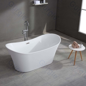 Bañera acrílica independiente de nuevo diseño Venta Bañeras acrílicas independientes de lujo clásicas - Product Image 5