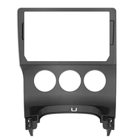 Fascia pour autoradio 9 pouces pour PEUGEOT 2009 2016-3008, cadre de boîtier de lecteur Android, couverture de tableau de bord stéréo 2 Din