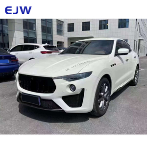 Mise à niveau <span class=keywords><strong>2021</strong></span> Trofeo Design Kits de carrosserie Matériau PP Pare-chocs de voiture pour Maserati Levante 2013 - 2018 Décoration - Product Image 4