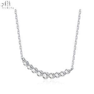 สร้อยคอจี้เพชรแท้ทองคำ 18K ดีไซน์มินิมอล เรียบหรู ใส่ได้ทุกวัน ยอดนิยม - Product Image 2