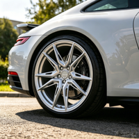 Velg Mobil Forged Custom Logo SRD 17-22 Inch 5x114.3 5x120 Silver Untuk Volkswagen Golf MK1/MK2/MK3/GTI/MK8/ Rims
