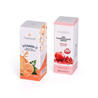 Caja Plegable de Cartón Blanca Personalizada para Empaque de Cosméticos, Crema Facial con Relieve