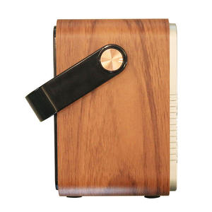 Retro Wood Grain AM FM SW Three Band Portable Radio Home Outdoor Manual Tuning <b>USB</b> TF Card Audio Rechargeable Broadcast Receiver - Product Image 3