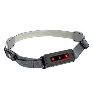 Lampe frontale à bande élastique <span class=keywords><strong>rechargeable</strong></span>, bande lumineuse de travail, lampe de poche <span class=keywords><strong>LED</strong></span> COB 40, lampe frontale de course avec bande élastique - Product Image 4