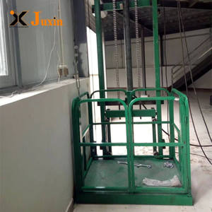 Nền tảng trên không nâng hàng hóa nâng thủy lực khung thép hàng hóa Nâng Nền tảng - Product Image 5