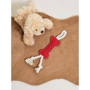 osso non tessuto Dearf Rov Fit giocattolo rosso per animali domestici - Product Image 1