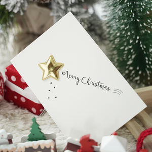 Cartes de vœux de Noël pour le jour de Noël Vente en gros Amour Offset Imprimé 3D mignon créatif Joyeux Noël - Product Image 6