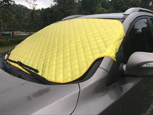 Demi-bâche de voiture universelle personnalisée, imperméable et <span class=keywords><strong>anti</strong></span>-UV, <span class=keywords><strong>pare</strong></span>-soleil protecteur contre la neige et la glace - Product Image 3