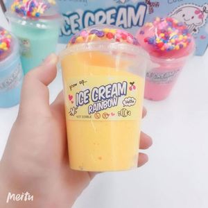 2019 Hot Selling DIY Foam Cone <b>Beads</b> Slime Jelly Puree Crystal Clay Soft Toy <b>Plastic</b> for Children's Toys - Product Image 5