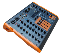 Console de mixage analogique métallique OEM SL4K pour diffusion en direct, 4 canaux, Type-C OTG, haute performance, avec fonction Loop-Back et effets audio professionnels