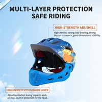Casque de vélo intégral pour enfants OEM/ODM en gros, logo personnalisé, certifié CE, avec mentonnière détachable
