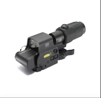 High Quality HD 3X Magnification Aluminum Alloy Multi-Coated Compact Durable Reflex Red Dot Sight Magnifier Adjustable Hybrid