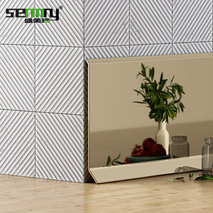 Drop shipping <span class=keywords><strong>plinthe</strong></span> inox décor <span class=keywords><strong>plinthe</strong></span> mur <span class=keywords><strong>plafond</strong></span> tranchant lignes <span class=keywords><strong>plinthe</strong></span> <span class=keywords><strong>plinthe</strong></span> - Product Image 5