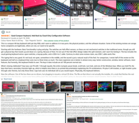Teclado Mecánico DarkBeacon Blade 87 con Diseño Francés ISO-FR AZERTY, Montaje Gasket Intercambiable en Caliente, RGB, Silencioso, Cableado USB-C para Juegos