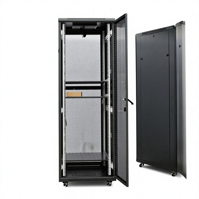 46U Server Cabinet 2.2m Deep 600x800 19 Inch TA Model IT Enclosure for Security Monitoring Data Center Node Hub