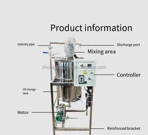 Machine de filtration commerciale pour l'élimination des impuretés de l'huile de palme, des amandes, des noix, des graines de lin, du basilic, du sésame, des graines de tournesol, de la noix de coco et du soja - Product Image 4