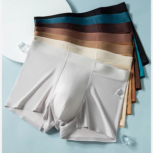 Bóxers sin Costuras de Seda de Hielo al Por Mayor de Gran Venta Cómodos Transpirables de Secado Rápido Antibacterianos Ecológicos y Antiestáticos - Product Image 1