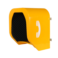 Cabines téléphoniques insonorisées JR-TH-01, capot acoustique anti-poussière pour téléphone