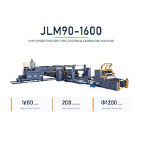 Machine de revêtement et de laminage à friction haute vitesse JLM90-1600 pour papier épais et papier kraft