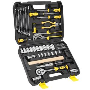 Steeltreks Hardware <b>Tool</b> Sets New Hot Factory Wholesale 58 Pcs Hot Sale Multifunction Quality Household Repair <b>Tool</b> Kit Set Box - Product Image 2