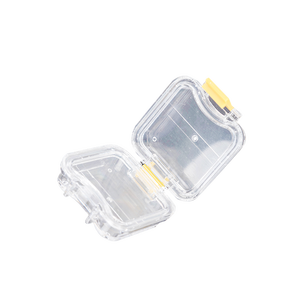 Customize logo color plastic denture box dental retainer case