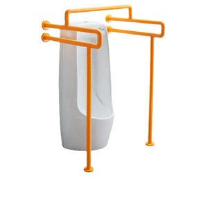 Urinal Grab Bars Plastic Stainless Steel Anti-Slip 200kg Load Capacity For Elderly Disabled Hospital Use - Product Image 1