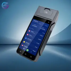 Z90 android pos terminal with qr code scanner All in one NFC POS System for vendor payment all-in-one card NFC POS