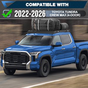Accesorios de Alta Calidad Ulon 4X4 para Camionetas, Portaequipajes de Techo Todoterreno para Toyota Tundra 2022-2026, Canastilla Portaequipajes Superior con Rieles - Product Image 3