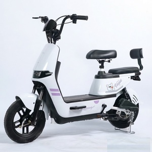 Bicicleta Eléctrica Digital para Adultos, Modelo <span class=keywords><strong>QCM</strong></span> 48V 350W 12AH, Estilo Kiwo, Motor sin Escobillas, Cuadro de Aleación de Aluminio, Largo Alcance, Urbana - Product Image 2