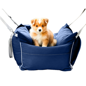<span class=keywords><strong>Rehausseur</strong></span> de siège de voiture portable pour animaux de compagnie <span class=keywords><strong>Cosy</strong></span> Travel avec sangle réglable pour petits chiens et chats - Product Image 5
