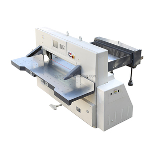 Máquina Cortadora de Papel Automática, Cortadora Eléctrica de Hojas para Corte de Hoja a Hoja y Recorte de Bordes de Papel - Product Image 2