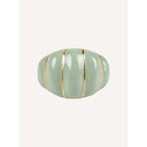 Anello Floreale Regolabile YFB R449 in Smalto e Acciaio Inossidabile, Anello Floreale alla Moda per Primavera/Estate - Product Image 1